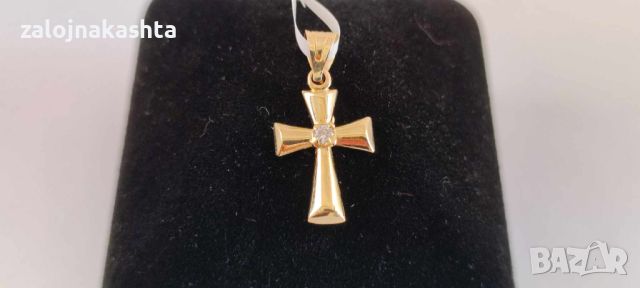 Нов Златен кръст-0,79гр/14кр, снимка 1 - Колиета, медальони, синджири - 45931376