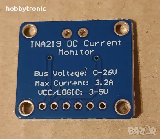 INA219 current sensor, токов датчик , снимка 2 - Друга електроника - 48696784