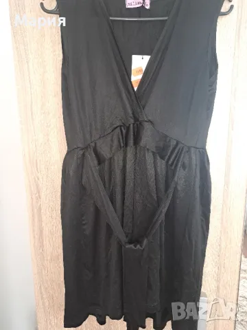 Черна рокля на Milkshake L, снимка 1