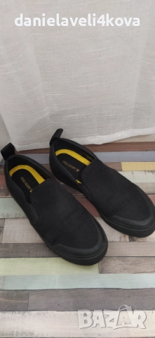Мъжки черни кецове Lyle & Scott Duncan, снимка 6 - Маратонки - 52446381