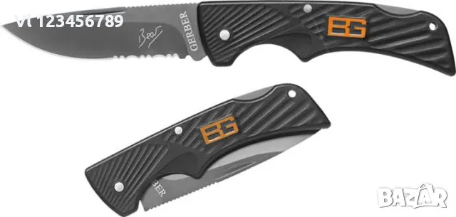 Джобно ножче Gerber Bear Grylls Compact, снимка 2 - Ножове - 47916593