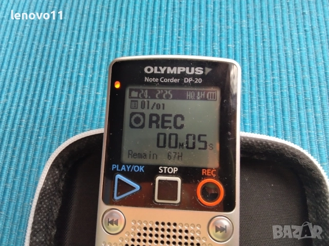 страхотен оригинален дигитален диктофон Олимпус-без касети , снимка 11 - Други - 51993694