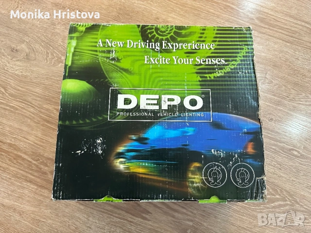 Нови Angel Eyes фарове DEPO за BMW E34 / E32 – лупи, снимка 7 - Аксесоари и консумативи - 53220750