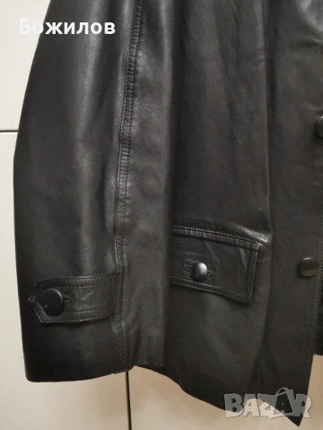 Ново,мъжко официално,елгантно,всекидневно, яке/палто от финна телешка кожа XL, снимка 8 - Палта - 53694700