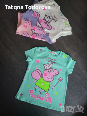 Тениски за момичета , снимка 2 - Детски тениски и потници - 44941605