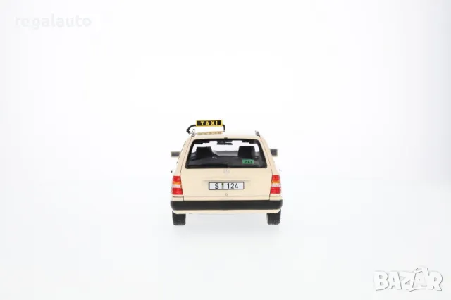 B66040702,умален модел die-cast Mercedes-Benz 300 D,S 124(1989-1993),T-Modell,Taxi,1:18, снимка 5 - Колекции - 48892706