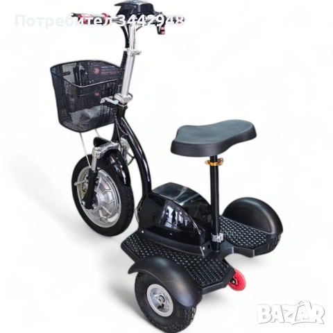 Електрическа триколка A2 Premium, снимка 2 - Инвалидни скутери - 53167067