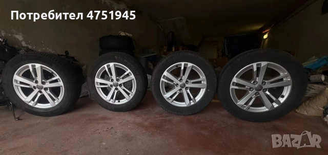 235 55 17 Джанти с гуми Ауди