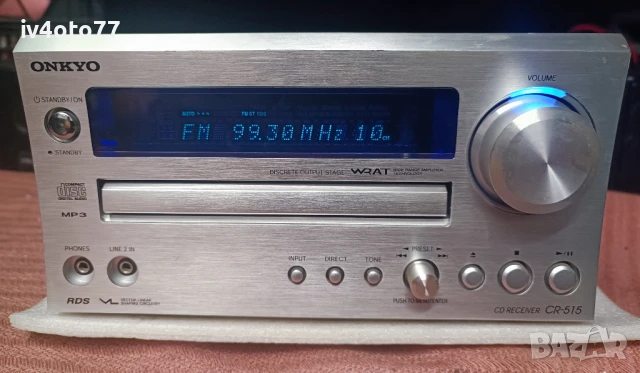 Продавам CD ресийвър ONKYO CR-515 , снимка 6 - Ресийвъри, усилватели, смесителни пултове - 51270690