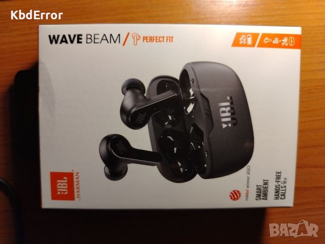 слушалки JBL wave beam, снимка 1 - Слушалки и портативни колонки - 46653880