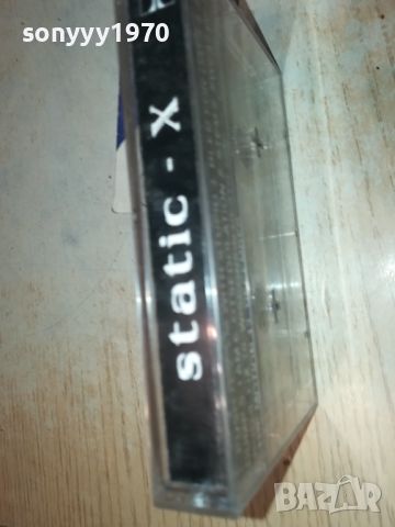 STATIC-X ORIGINAL TAPE 1604241438, снимка 7 - Аудио касети - 45300128