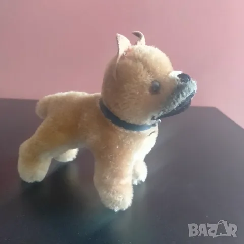 Колекционерска мека играчка Steiff Boxer Dog Germany 4.5" , снимка 5 - Колекции - 47423681