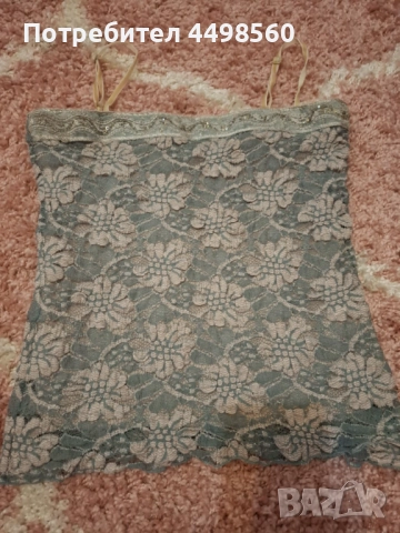 Дамски Топ -дантелен, снимка 2 - Корсети, бюстиета, топове - 51509392