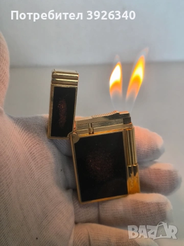 S.T.Dupont Gatsby златен прах двоен пламък , снимка 8 - Други - 54009864