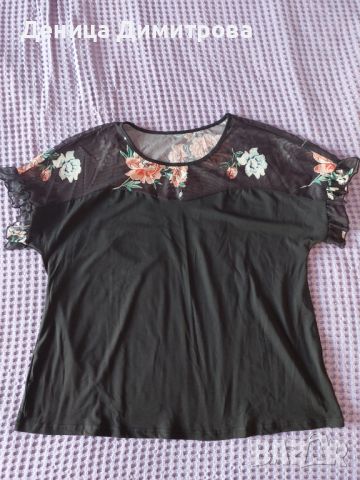 Дамска блуза от SHEIN 1XL, снимка 6 - Тениски - 46517477