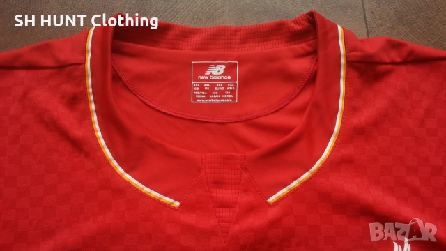 NEW BALANCE FC LIVERPOOL Football T-Shirt Размер 3XL мъжка футболна тениска 23-67, снимка 9 - Тениски - 53296952