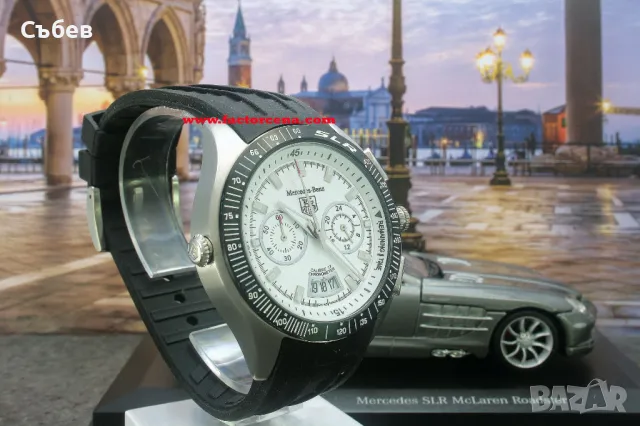 Спортен часовник Tag Heuer Mercedes, снимка 1 - Мъжки - 48346757