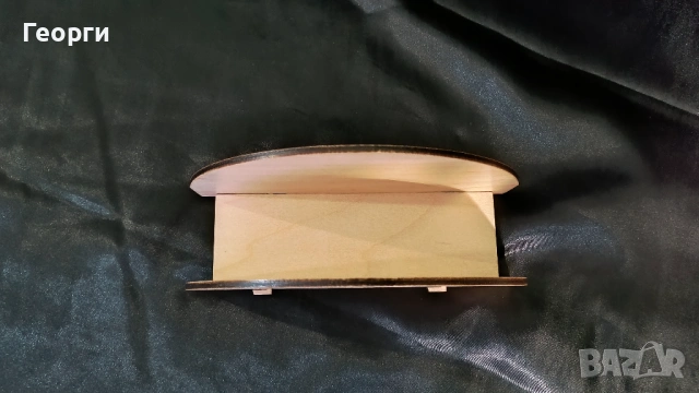 Персонализиран дървен салфетник с надпис – ръчна изработка, снимка 3 - Декорация за дома - 53076632