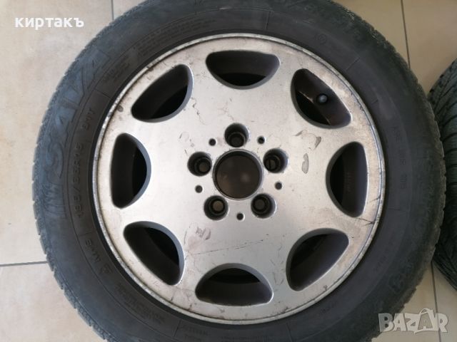 Продавам джанти с гуми за Мерцедес. , снимка 3 - Гуми и джанти - 45892015