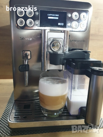 Saeco Exprelia EVO   - с кана за мляко и БГ меню на малко продукти