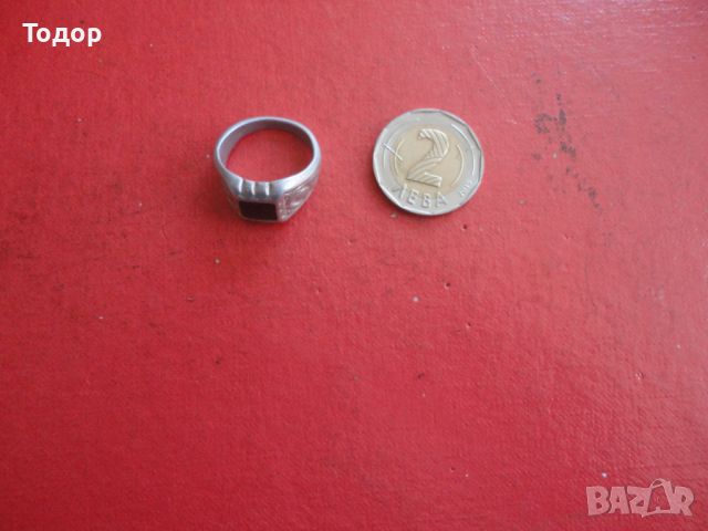 Стар алуминиев пръстен 2, снимка 1 - Пръстени - 45823140