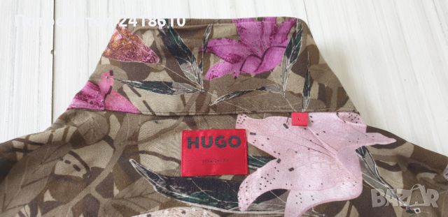 Hugo Boss HUGO Straight Fit Mens Size L ОРИГИНАЛ! НОВО! Мъжка Риза!, снимка 13 - Ризи - 45255663