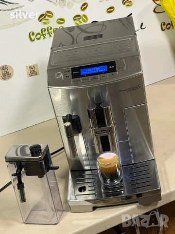 Кафемашина кафе автомат delonghi Primadonna S de luxe с гаранция, снимка 2 - Кафемашини - 53574148
