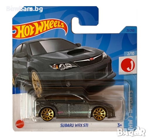 Kолекционерска количка Hot Wheels Subaru WRX STI