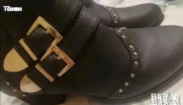 Нови Кожени Дамски Боти 38 , снимка 2 - Дамски боти - 53759773