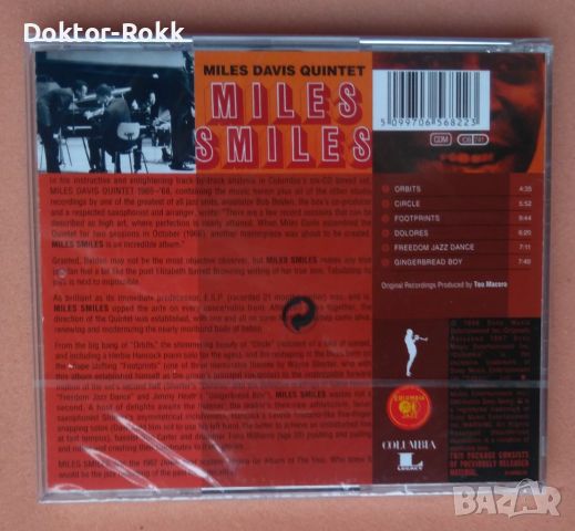 Miles Davis Quintet – Miles Smiles 1967 (1998, CD), снимка 2 - CD дискове - 46091495