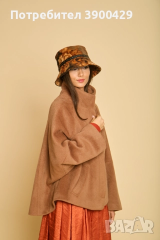 Дамско Късо Палто Polina, снимка 5 - Палта, манта - 52184012