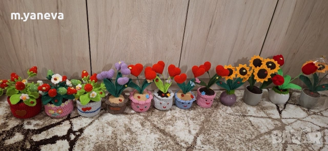 плетени декораций, снимка 5 - Декорация за дома - 53371686