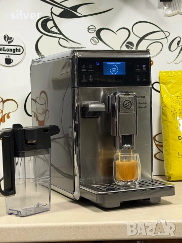 Кафемашина кафе автомат Saeco GranBarista Avanti с гаранция, снимка 2 - Кафемашини - 52243281