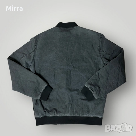 Quiksilver "Bad Medicine Bomber" Y2K Stone Washed Canvas Skater Bomber Jacket (2012-2016), снимка 5 - Якета - 52176067