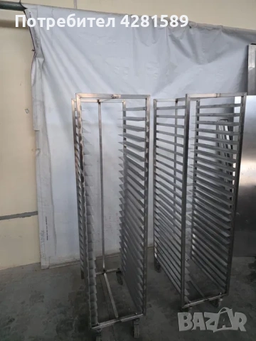 Различни немски колички от неръждаема стомана, снимка 12 - Други машини и части - 53654846