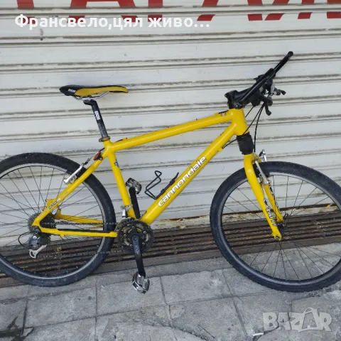 26 цола алуминиев велосипед колело размер 46 Cannondale , снимка 5 - Велосипеди - 46904759