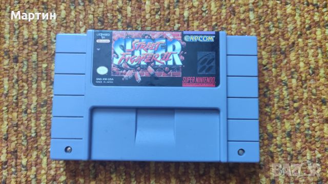 Super Street Fighter 2 SNES NTSC, снимка 1 - Игри за Nintendo - 46114121