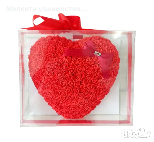 Мечета и сърца от рози