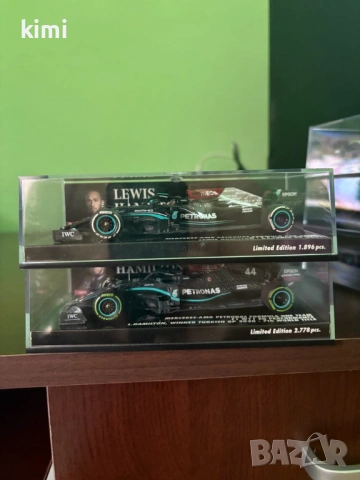 продавам колекция формула1 Minichamps 1:43 на Mercedes , снимка 5 - Колекции - 53481872