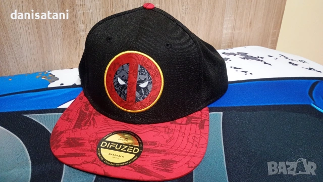 Мъжки лятни шапки Deadpool Snapback и метална табела, снимка 9 - Шапки - 54017906
