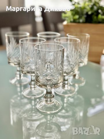 Кристални чаши за алкохол, снимка 2 - Чаши - 45266959