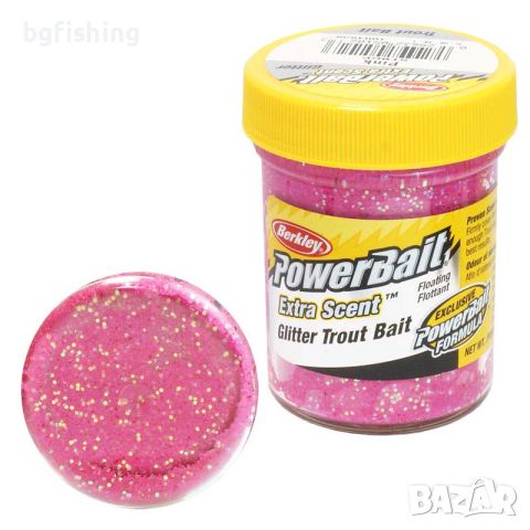 Паста PB Extra Scent Glitter Trout Bait, снимка 1 - Стръв и захранки - 45432858