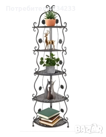 ъглов рафт , снимка 3 - Етажерки - 52928654