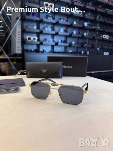 слънчеви очила prada loewe tom ford celine с черен обикновен калъф и ув защита, снимка 8 - Слънчеви и диоптрични очила - 53744865