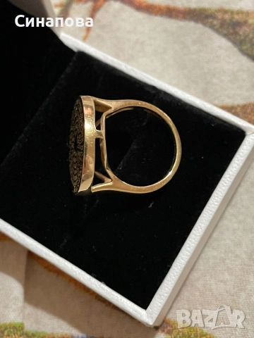 Златен кабала пръстен, снимка 5 - Пръстени - 53956480