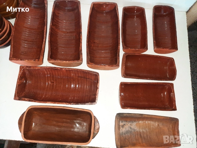 Битови керамични калени съдове за печене, снимка 3 - Съдове за готвене - 52878804