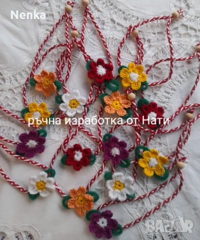 Мартеници ръчна изработка , снимка 11 - Други - 53379564