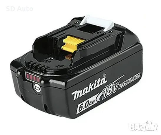 MAKITA BL1860 6 Ah  Литиево-йонна акумулаторна батерия за електрически инструменти Makita,GISAM,Onev, снимка 3 - Други инструменти - 48480647