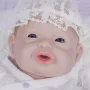 IVITA Пълно тяло Силиконова кукла Reborn Baby Doll Новородено бебе, снимка 2