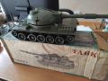 Голяма метална играчка СССР ТАНК Т-54 с кутия, снимка 2